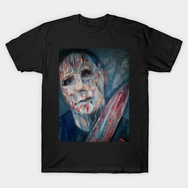 Michael Myers T-Shirt by Mike Nesloney Art